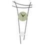 Wallity Heit - Green Reloj de Pared Decorativo de Metal